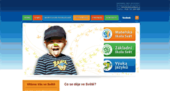 Desktop Screenshot of montessoridecin.cz